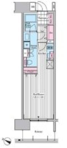 クロスレジデンス東十条 308 間取り図