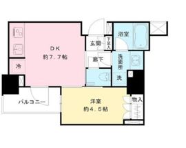 オープンレジデンシア中野新井テラス 2階 間取り図