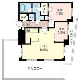 エスティメゾン恵比寿2 901 間取り図