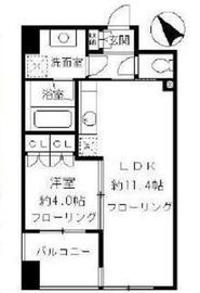 ニューシティアパートメンツ千駄ヶ谷2 902 間取り図