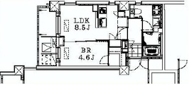 パームガーデン 203 間取り図