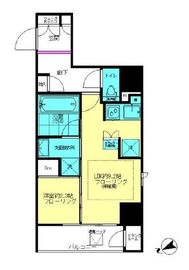 グローリオ新宿夏目坂 2階 間取り図