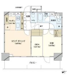 パークタワー西新宿エムズポート 3階 間取り図