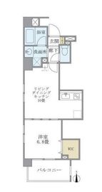 杉船ビル常盤 1002 間取り図