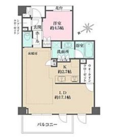 BELISTA中目黒 4階 間取り図