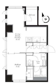 COLLET麻布 301 間取り図