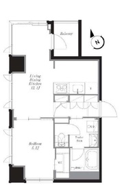 COLLET麻布 501 間取り図