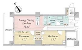 アクティ東仲通り 415 間取り図