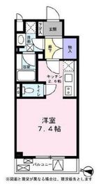 ガーデンハウス柿の木坂 206 間取り図