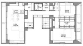 アスアパートメント 1001 間取り図