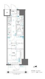 ZOOM浅草WEST 7階 間取り図