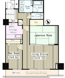 ハイエスト荻窪 504 間取り図