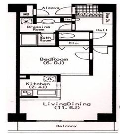 グランハイツ池尻 315 間取り図