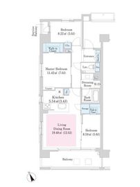 シティハウス吉祥寺北町 6階 間取り図