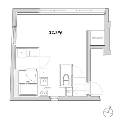 エスセナーリオ目黒花房山 402 間取り図