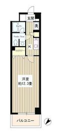 パークハイツ駒込 215 間取り図