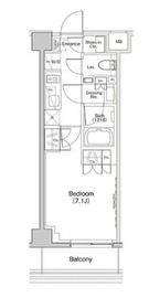 ザ・パークハビオ下北沢 105 間取り図