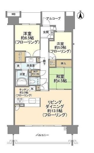 グランドメゾン杉並シーズン 9階 間取り図
