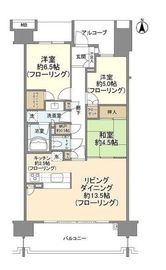 グランドメゾン杉並シーズン 9階 間取り図