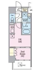 リビオメゾン木場 704 間取り図