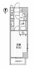 レオーネ南千住Ⅱ 701 間取り図