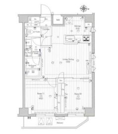 メイクスデザイン蔵前 6階 間取り図