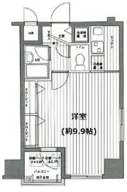 グランド・ガーラ麻布十番 7階 間取り図