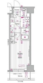 ガーラ・グランディ木場 4階 間取り図