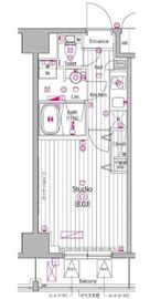 ガーラ・グランディ木場 8階 間取り図