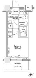 プラウドフラット王子神谷 503 間取り図