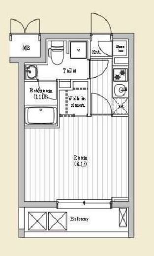 アーバンパーク綾瀬 302 間取り図