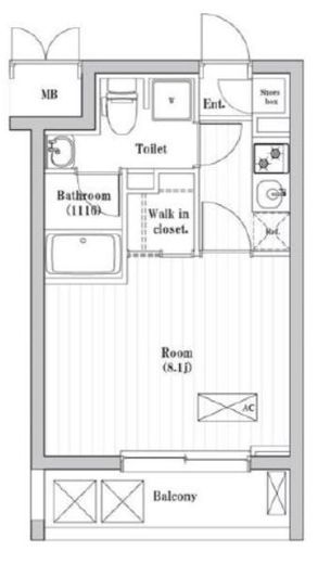 アーバンパーク綾瀬 503 間取り図
