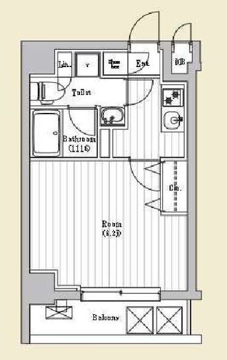アーバンパーク綾瀬 603 間取り図