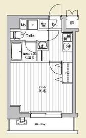 アーバンパーク綾瀬 602 間取り図