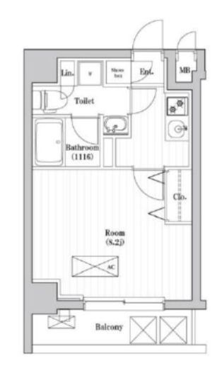 アーバンパーク綾瀬 305 間取り図