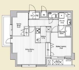 アーバンパーク綾瀬 401 間取り図