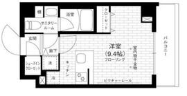 ステージグランデ京急蒲田 3階 間取り図