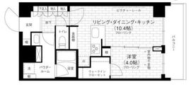 ステージグランデ京急蒲田 7階 間取り図