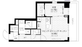 ステージグランデ京急蒲田 8階 間取り図