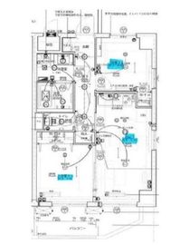 ミリアレジデンス西蒲田 407 間取り図