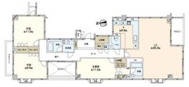 ベルヴェデーレ自由が丘 2階 間取り図
