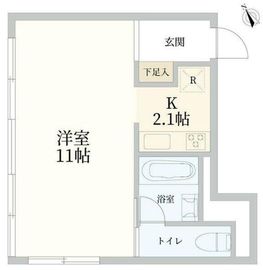 イソラ中目黒 2階 間取り図