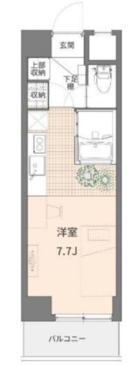 東急ドエルアルス音羽Ⅱ 2階 間取り図