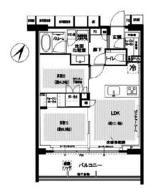 アトラス青山レジデンシャル 3階 間取り図