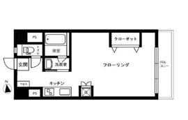 秀和六本木レジデンス 5階 間取り図