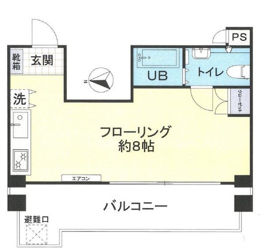 ストークベル浜松町 10階 間取り図