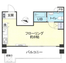 ストークベル浜松町 10階 間取り図