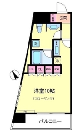 プリズムタワー 4階 間取り図