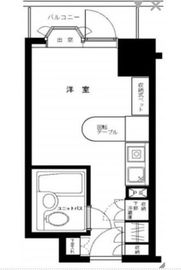 インペリアル南麻布コート＆サテライト 2階 間取り図