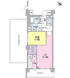 ブローテ大倉山 514 間取り図